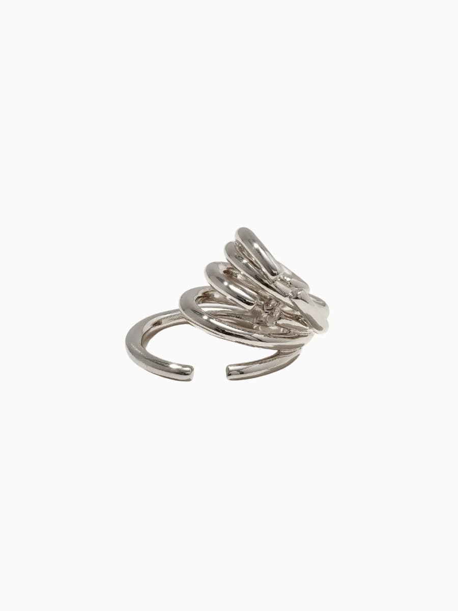 Chaos Ear Cuff in Silver product image