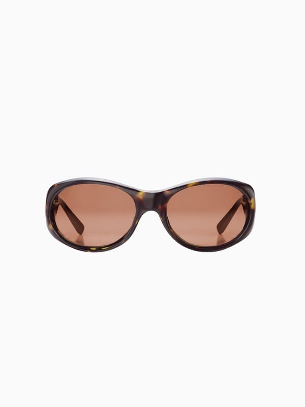 Round Sunglasses in Brown product image