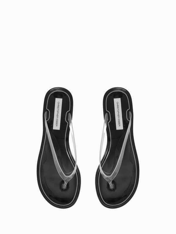 Jo Flip Flop in Black Clear product image