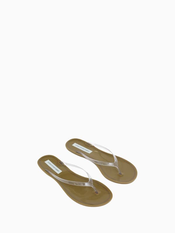 Jo Flip Flop in Khaki Clear product image