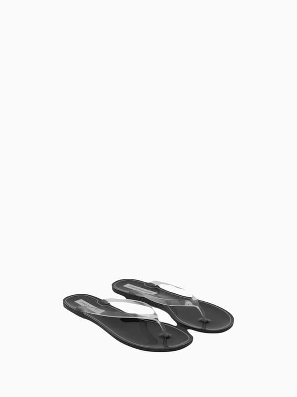 Jo Flip Flop in Black Clear product image