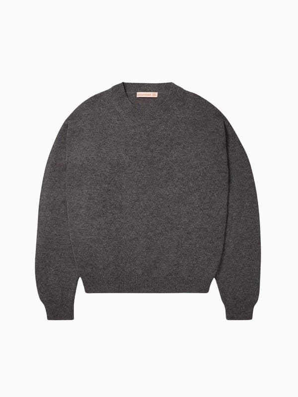 Innes Slouch Crewneck Sweater in Grey product image