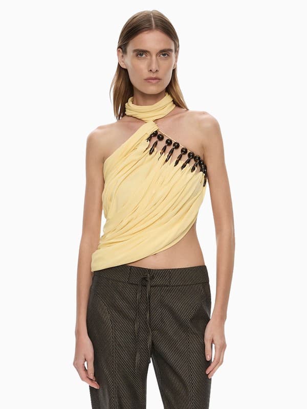 Tortoise Droplet Halter Top product image