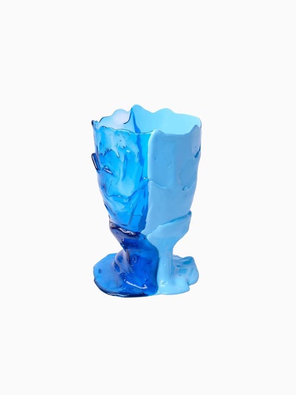 Twins C Vase in Clear Light Blue &amp; Celeste product image