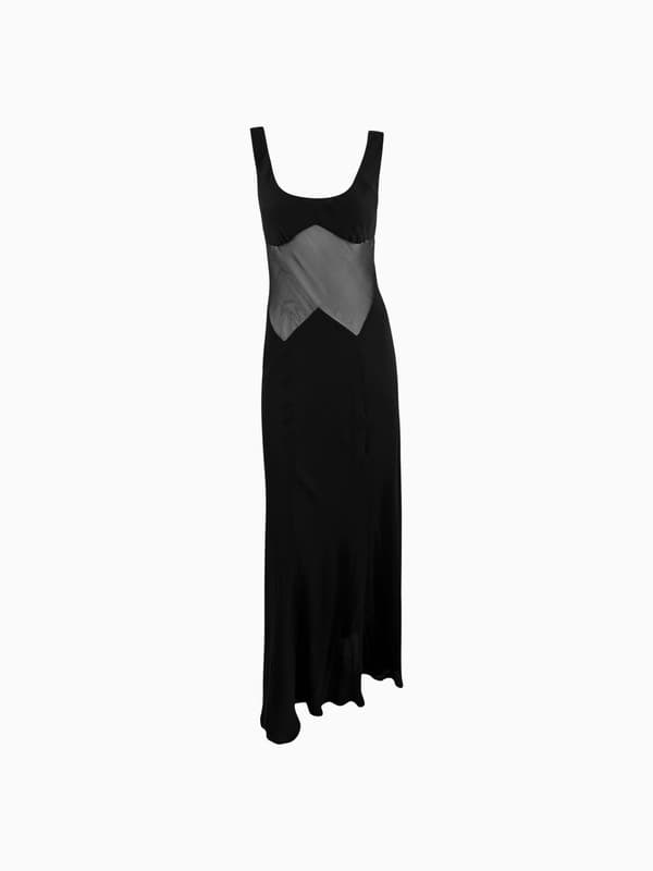 1990s Richard Tyler Angular Slip Gown product image