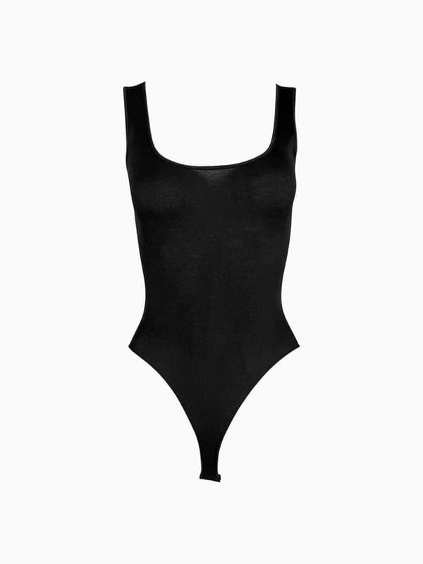 NWT Early 1990s Donna Karan Silk Bodysuit product image