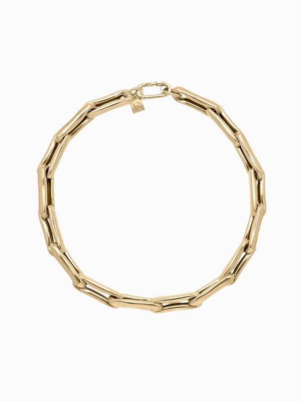 Lauren Yellow Gold Large Links Necklace product image