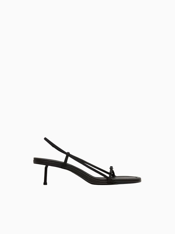 Petit Belt Sling Back Heel in Black product image