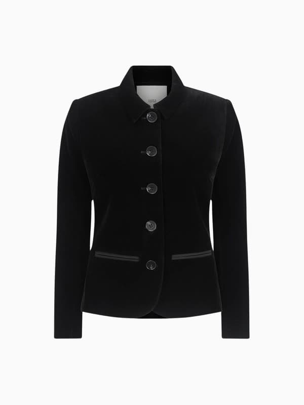 Bardot Blazer in Velvet product image