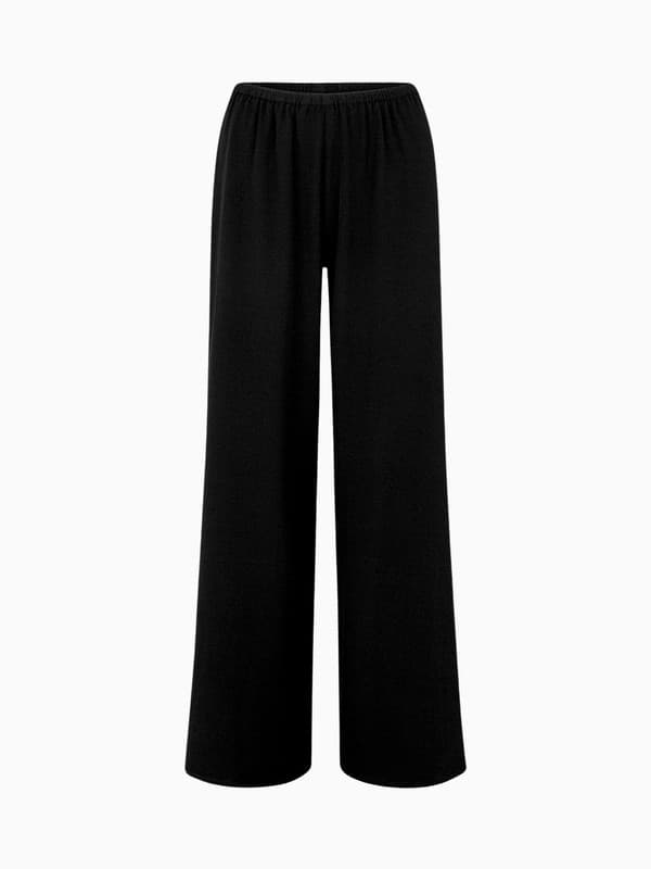 Irving Drape Trouser in Black product image
