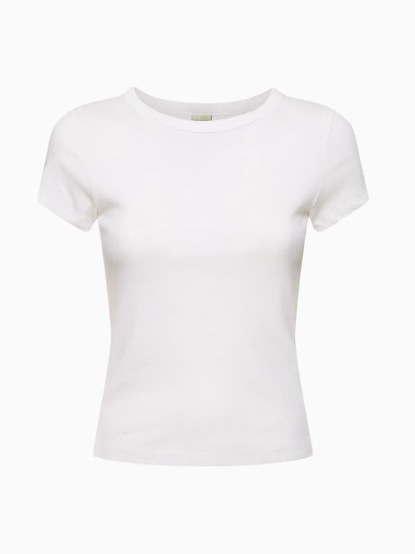 Car Baby Tee in White product image