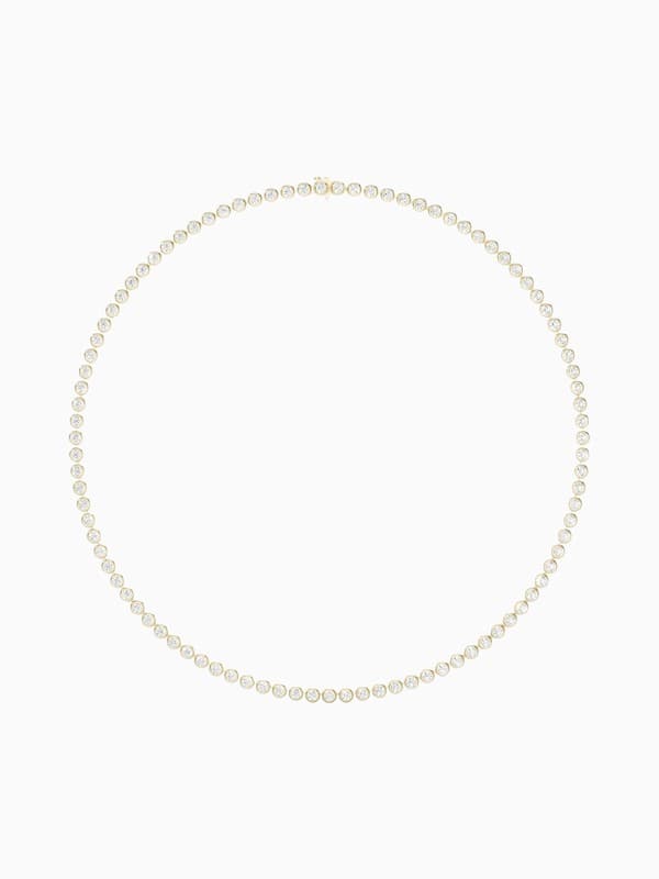 York Bezel Set Tennis Necklace product image