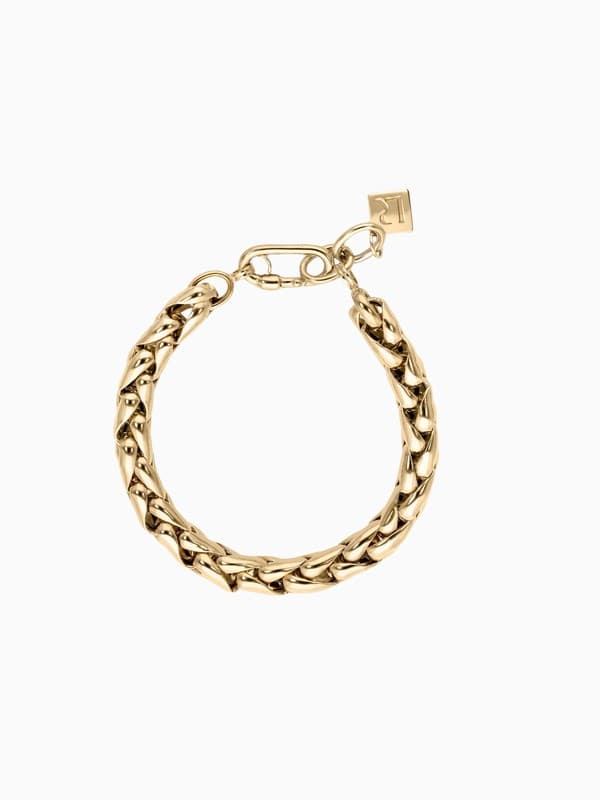 Gia Yellow Gold Small Links Bracelet product image
