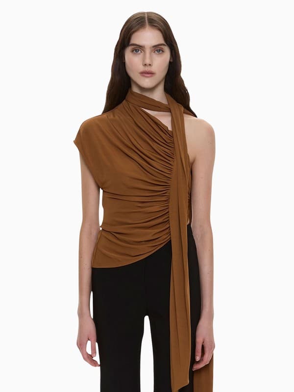 Vienna Jersey Scarf Top product image