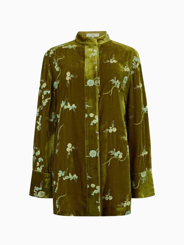 Graff Jacket in Embroidered Velvet product image