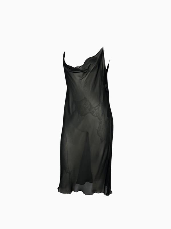 S/S 1997 Gucci by Tom Ford Runway Cowl Neck Dress product image