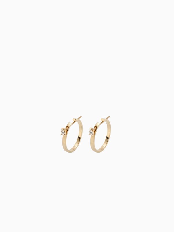 Chikka Large Earrings with Pear Cut Pins product image