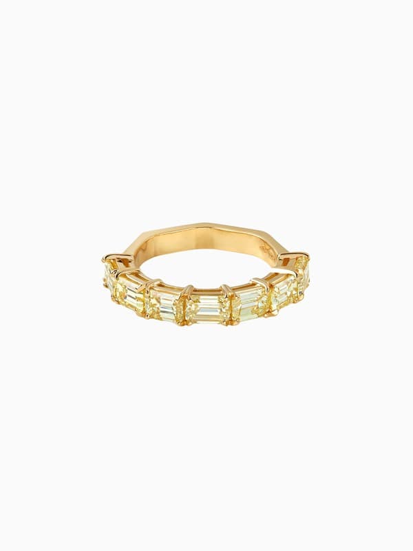 Audace Emerald 21 Yellow Gold Ring product image