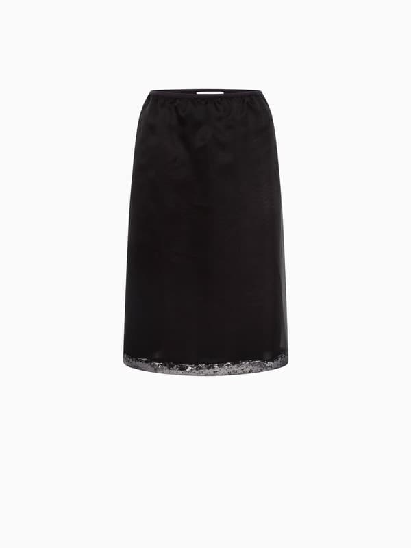 Glitter Skirt in Black product image