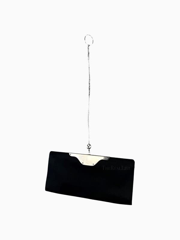 2000s Yves Saint Laurent Satin Evening Clutch product image