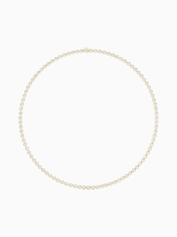York Bezel Set Tennis Necklace product image