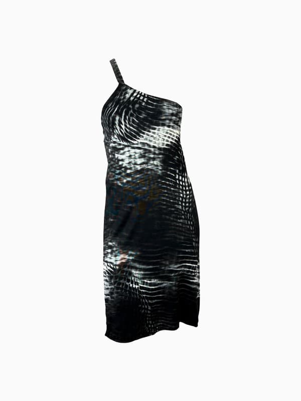 S/S 2000 Gucci by Tom Ford Runway Tie-Dye Logo Dress product image