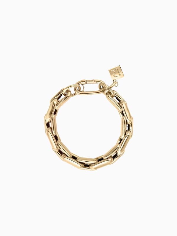 Lauren Yellow Gold Small Links Bracelet product image