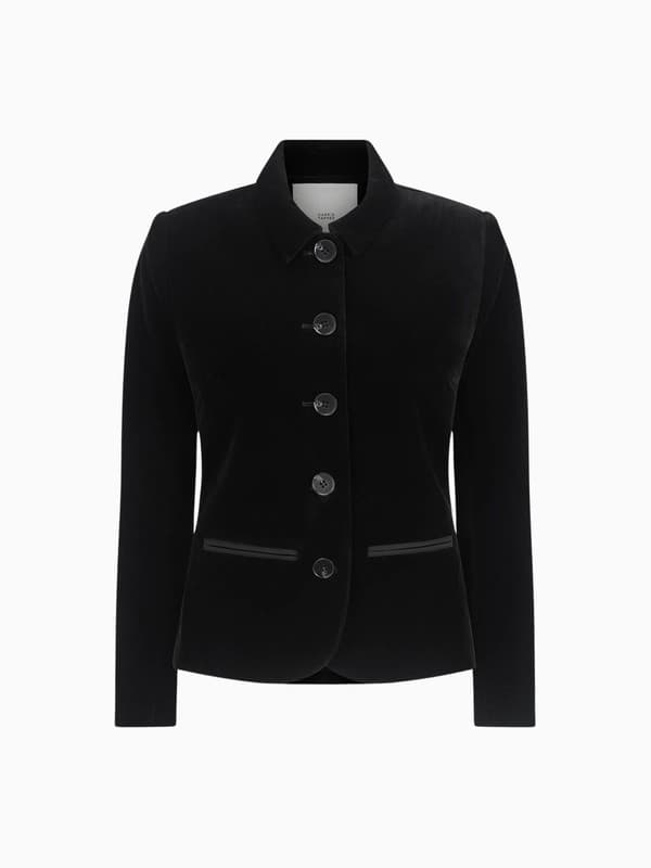 Bardot Blazer in Velvet product image