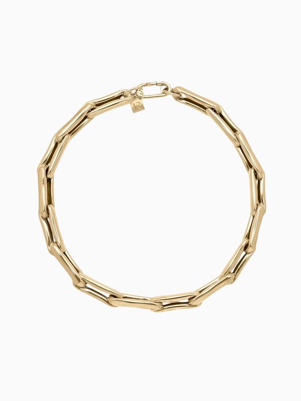 Lauren Yellow Gold Large Links Necklace product image